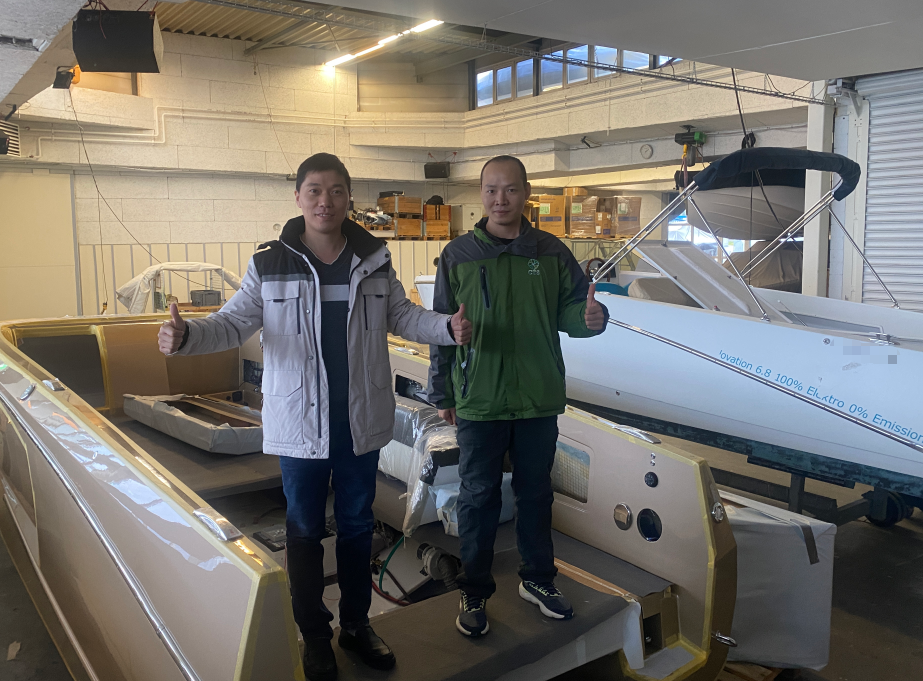 Latest company case about CTS Marine-Grade 6.6kW Air-Cooled OBC Solution for Electric Leisure & Commercial Boats